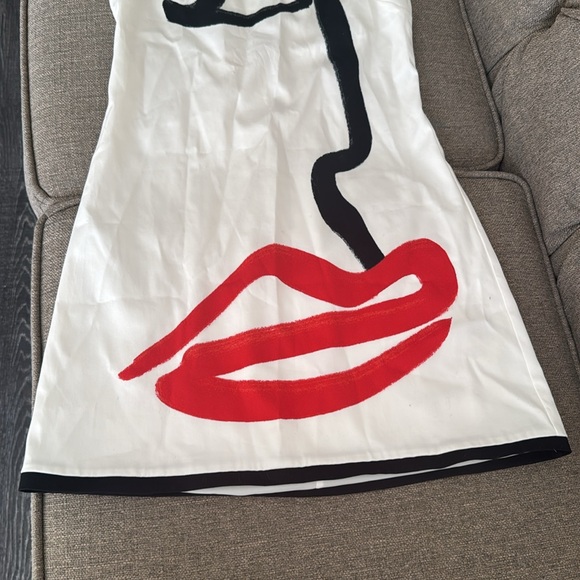 ALICE + OLIVIA  X KOKETIT CLYDE ALINE SHIFT DRESS, Size 0, $440 - Picture 12 of 14